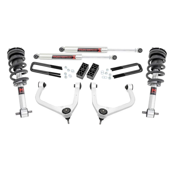 Rough Country 3.5" Lift Kit w/M1 Struts for 19-23 Chevy Silverado 1500 - 29540 Fits select: 2021-2023 CHEVROLET SILVERADO, 2019-2020 CHEVROLET SILVERADO C1500 LT