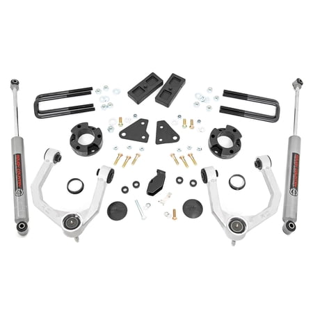 Rough Country 3.5" Lift Kit w/N3 Shocks for 2019-2023 Ford Ranger 4WD - 500011