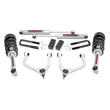 Rough Country 3.5" Lift Kit w/N3 Struts for 2019-2024 GMC Sierra 1500 - 22631