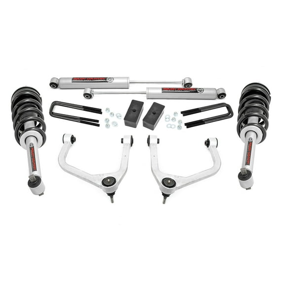 Rough Country 3.5" Lift Kit w/N3 Struts for 2019-2024 GMC Sierra 1500 - 22631