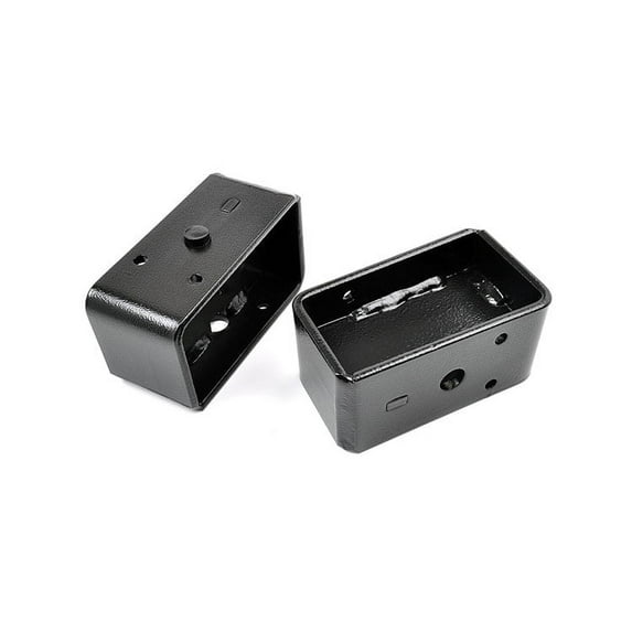 Rough Country 3" Fabricated Steel Rear Lift Blocks | 9/16" Pin - 6594
