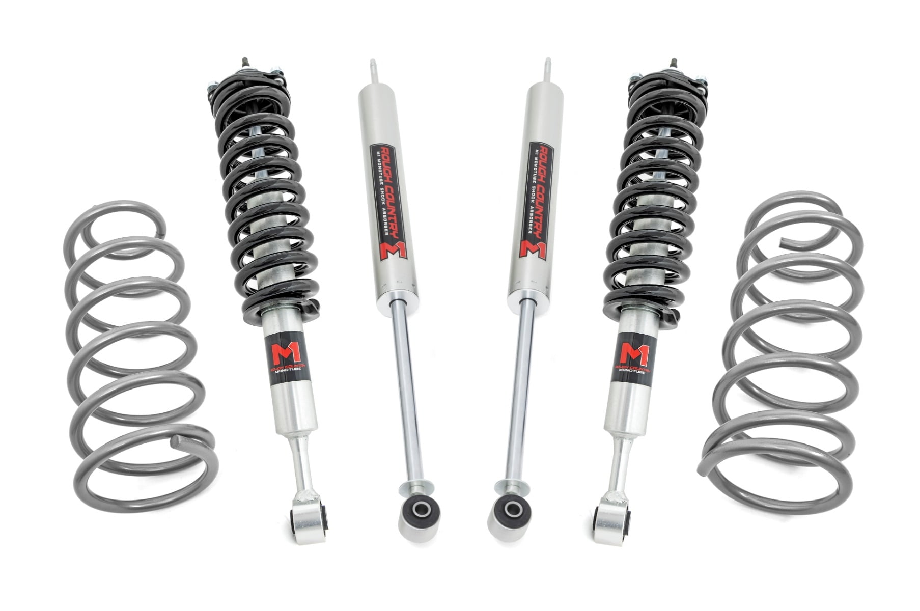 Rough Country 3" Lift Kit w/M1 Struts & Coils for 03-09 4Runner/07-14 FJ - 76040 Fits select: 2007-2014 TOYOTA FJ CRUISER, 2003-2009 TOYOTA 4RUNNER
