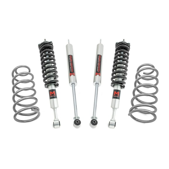 Rough Country 3" Lift Kit w/M1 Struts & Coils for 03-09 4Runner/07-14 FJ - 76040 Fits select: 2007-2014 TOYOTA FJ CRUISER, 2003-2009 TOYOTA 4RUNNER