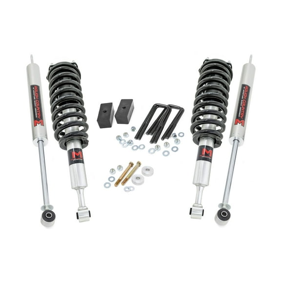 Rough Country 3" Lift Kit w/M1 Struts & Shocks for 05-23 Toyota Tacoma - 74540 Fits select: 2015 TOYOTA TACOMA ACCESS CAB/TRD PRO, 2013 TOYOTA TACOMA DOUBLE CAB