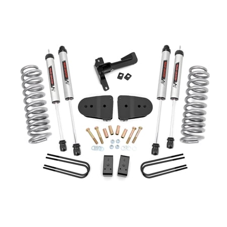 Rough Country 3" Lift Kit w/V2 Shocks for 23-26 Ford F-250 Super Duty - 43670