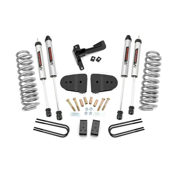 Rough Country 3" Lift Kit w/V2 Shocks for 23-24 Ford F-250 Super Duty - 43670