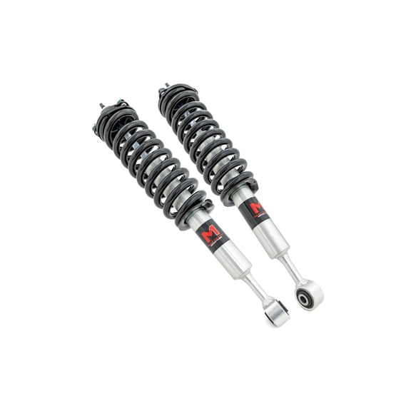 Rough Country 3" M1 Adjustable Loaded Struts for 05-23 Toyota Tacoma - 502139 Fits select: 2013 TOYOTA TACOMA DOUBLE CAB, 2005-2007 TOYOTA TACOMA ACCESS CAB