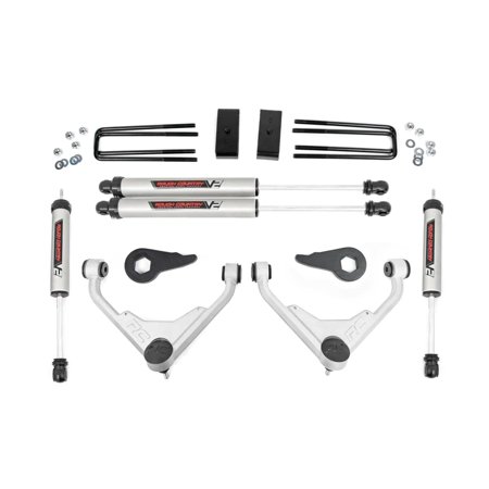 Rough Country 3" V2 Lift Kit for 2001-2010 Chevy/GMC 2500HD | FT Codes - 859670