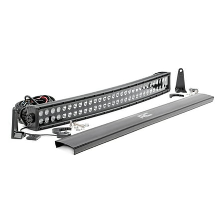 Rough Country 30" Black Series Curved Dual Row CREE LED Light Bar 72930BL