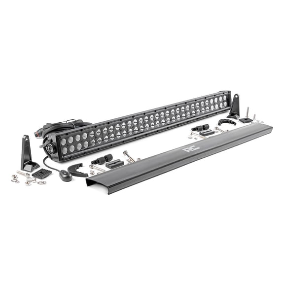 Rough Country 30" Black Series Dual Row CREE LED Light Bar - 70930BL