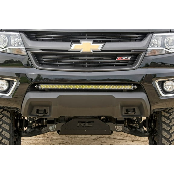 Rough Country 30" LED Bumper Bracket for 15-22 Chevy/GMC Colorado/Canyon - 70536 Fits select: 2015-2020,2022-2023 CHEVROLET COLORADO