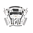 thumbnail image 1 of Rough Country 4.5" Lift Kit w/V2 Shocks for 1984-2001 Jeep Cherokee XJ - 68970, 1 of 8