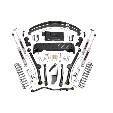 Rough Country 4.5" Lift Kit for 1984-2001 Jeep Cherokee XJ | 2.5L/4.0L - 68622