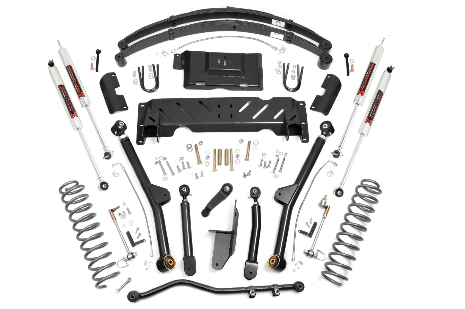 Rough Country 4.5" Lift Kit w/M1 Shocks for 1984-2001 Jeep Cherokee XJ - 68640