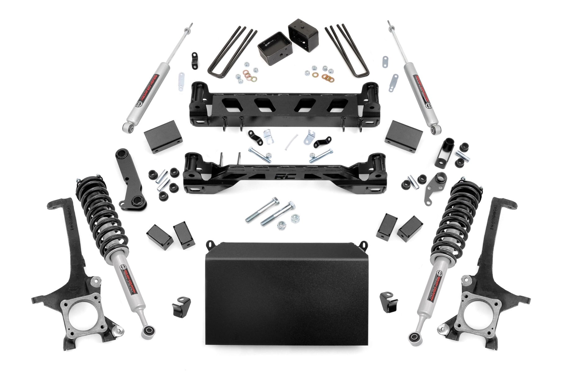 Rough Country 4.5" Lift Kit w/N3 Struts for 2007-2015 Toyota Tundra 4WD - 75331