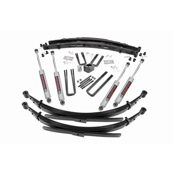 Rough Country 4" Lift Kit for 1970-1974 Dodge W100/W200/W300 | Dana 60 - 331.20
