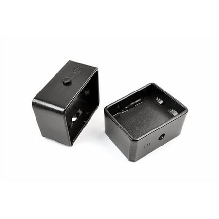 Rough Country 4" Fabricated Steel Rear Lift Blocks | 9/16" Pin - 6593