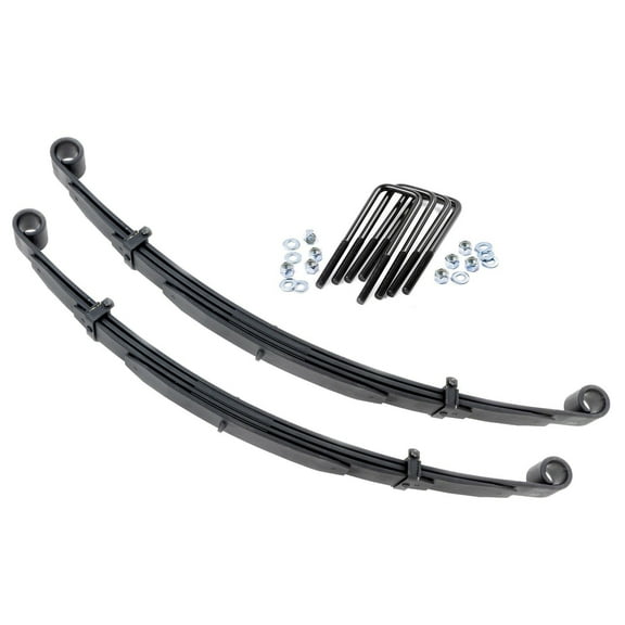 Rough Country 4" Front Leaf Springs for 1980-1997 Ford F-250 - 8044Kit