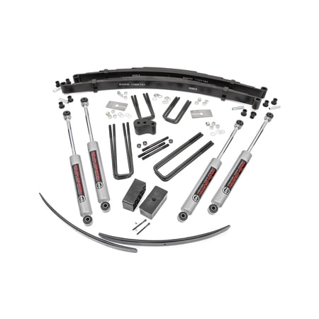 Rough Country 4" Lift Kit for 1974 Dodge Ramcharger 4WD | Dana 44 - 315.20