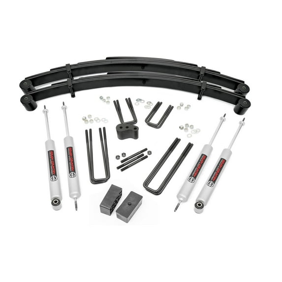 Rough Country 4" Lift Kit for 1978-1979 Ford F250 4WD | Lowboy - 415.20