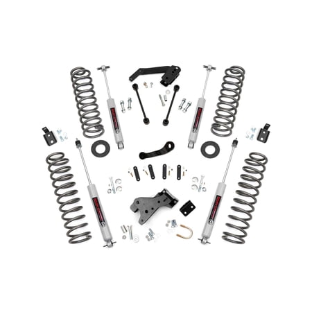 Rough Country 4" Lift Kit for 2007-2018 Jeep Wrangler JK 2-Door - 68230
