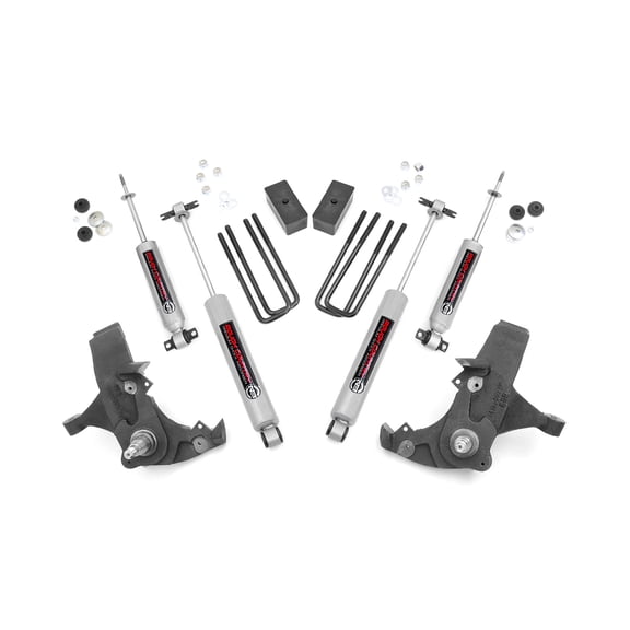 Rough Country 4" Suspension Lift Kit for 1988-1998 Chevy/GMC C/K1500 2WD - 231N2
