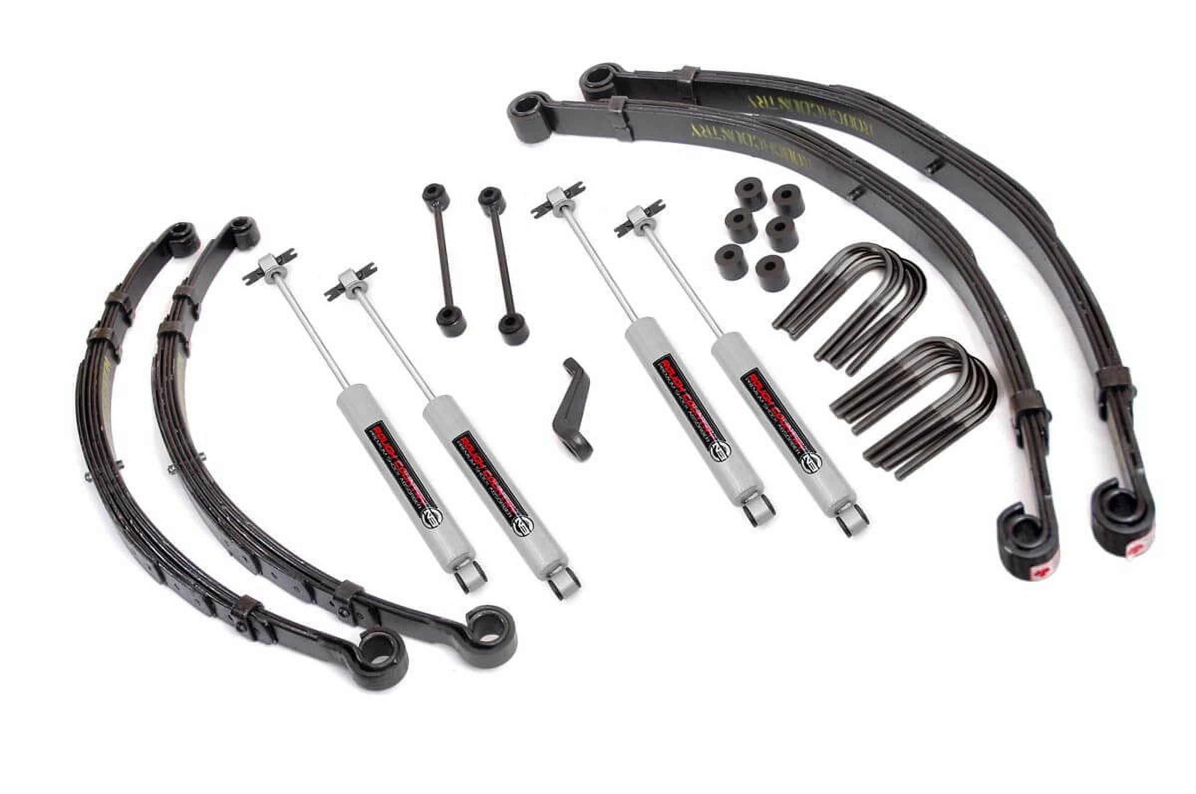 Rough Country 4" Suspension Lift Kit for 1982-1986 Jeep CJ7 4WD - 67530