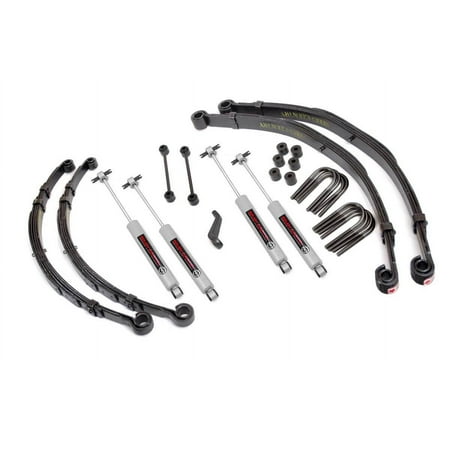 Rough Country 4" Suspension Lift Kit for 1982-1986 Jeep CJ7 4WD - 67530