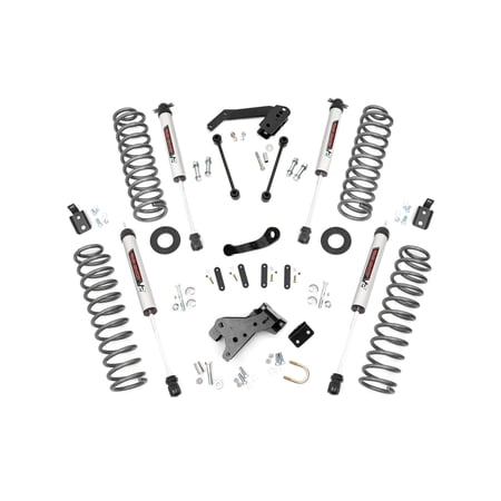 Rough Country 4" V2 Lift Kit for 2007-2018 Jeep Wrangler JK 2-Door - 67370