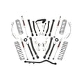 thumbnail image 1 of Rough Country 4" X-Series Lift Kit for 07-18 Jeep Wrangler JK Unlimited - 67440 Fits select: 2015-2017 JEEP WRANGLER UNLIMITED SPORT, 2012-2014 JEEP WRANGLER SPORT, 1 of 9