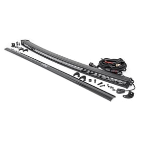 Rough Country 40" Black Series Curved Single Row CREE LED Light Bar - 72740BL
