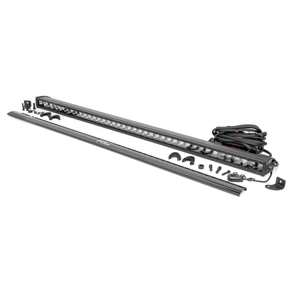 Rough Country 40" Black Series Single Row CREE LED Light Bar - 70740BL