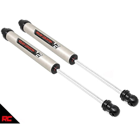 Rough Country 5.5-6.5" V2 Monotube Rear Shocks for 2000-2006 Tundra - 760767_B