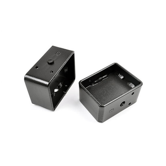 Rough Country 5" Fabricated Steel Rear Lift Blocks | 9/16" Pin - 6596
