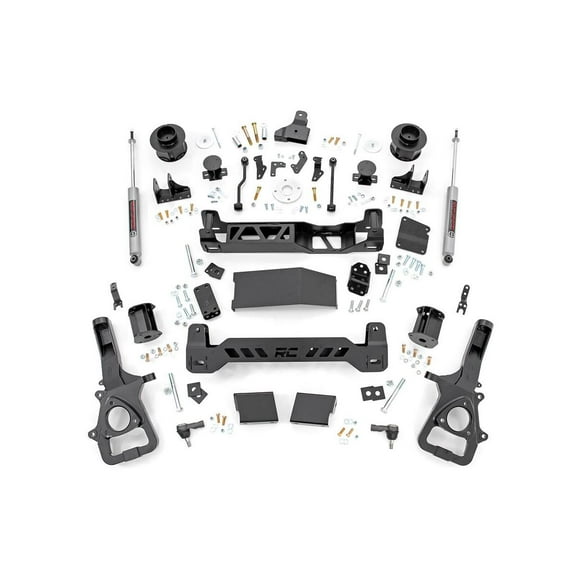 Rough Country 5" Lift Kit (fits) 2019-2020 Ram Truck 1500 4WD Air Ride | N3 Shocks | Knuckle Suspension System | 33830A