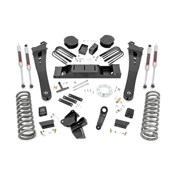 Rough Country 5" Lift Kit for 2019-2024 Ram 3500  | OE Rear Air | AISIN - 38440