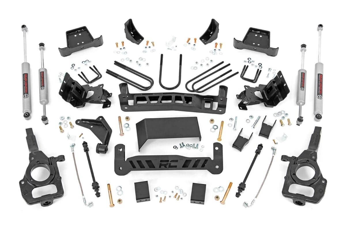Rough Country 5" Lift Kit for 98-11 Ford Ranger| 98-08 Mazda B3000/B4000 - 43130