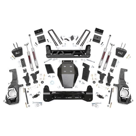 Rough Country 5" Torsion Bar Drop Kit for 11-19 Chevy/GMC 2500/3500HD - 10330 Fits select: 2011-2019 CHEVROLET SILVERADO, 2011-2019 GMC SIERRA