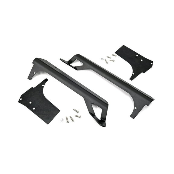 Rough Country 50" LED Upper Windshield Mounts for 97-06 Jeep Wrangler TJ - 70503 Fits select: 1997-2006 JEEP WRANGLER / TJ