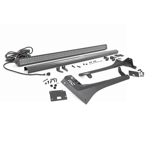 Rough Country 50" Spectrum LED Upper Windshield Kit for 18-26 Jeep JL/JT - 80069