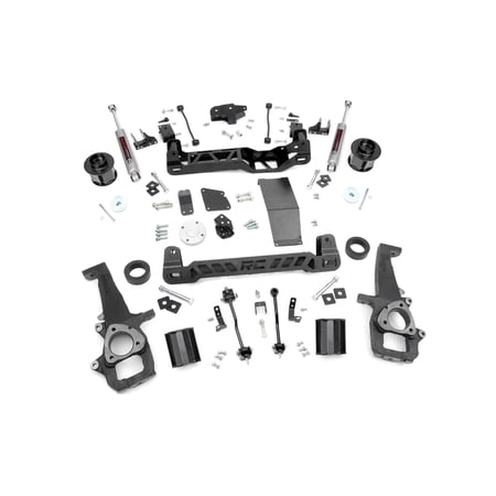 Rough Country 6" Lift Kit (fits) 2012-2018 Ram Truck 1500 4WD | N3 Shocks | Knuckle Suspension System | 33231