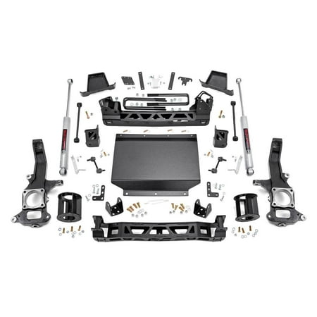 Rough Country 6" Lift Kit (fits) 2016-2020 Titan XD 4WD | N3 Shocks | Lifted HD Knuckle Suspension System | 87730