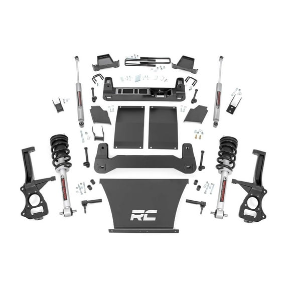 Rough Country 6" Lift Kit (fits) 2019-2021 Chevy Silverado 1500 | N3 Loaded Struts / Shocks | Knuckles | 21732