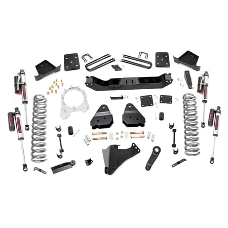 Rough Country 6" Lift Kit for 17-20 F250/F350 3.5" Axle w/Vertex Reservoir-50450 Fits select: 2017-2022 FORD F250, 2021-2022 FORD F350