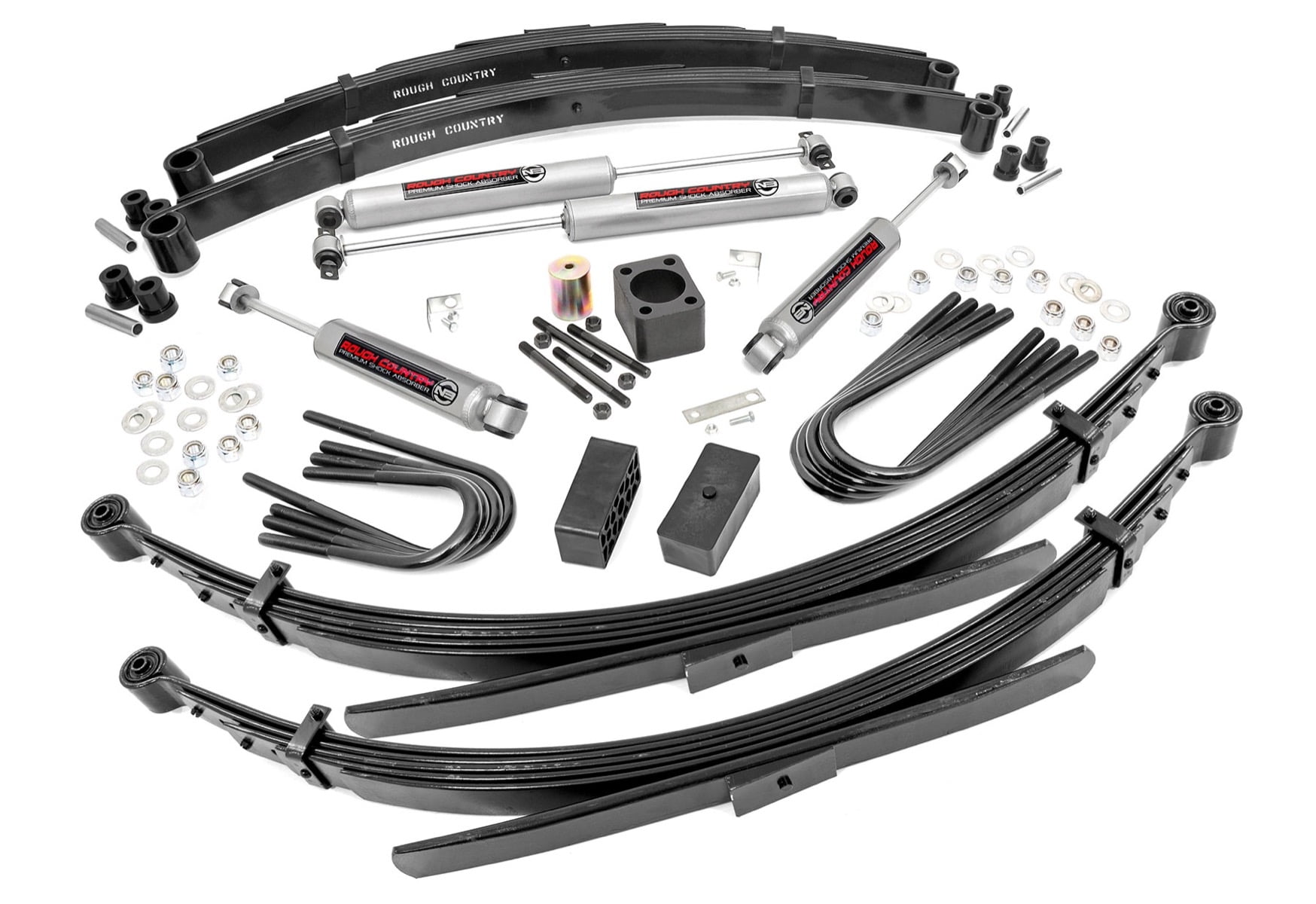 Rough Country 6" Lift Kit for 1977-1991 Chevy/GMC C30/K30 Pickup 4WD - 249.20