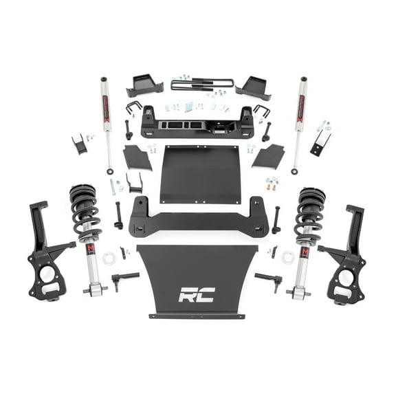 Rough Country 6" Lift Kit w/M1 Struts for 2019-2024 Chevy Silverado 1500 - 21740
