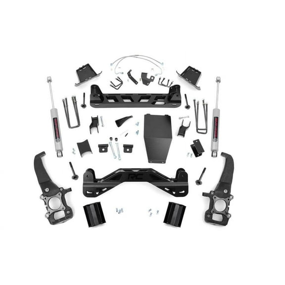 Rough Country 6" Lift Kit w/N3 Shocks for 2004-2008 F150 4WD - 54620