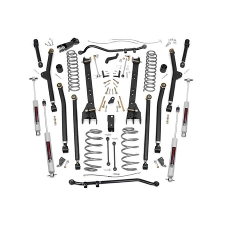 Rough Country 6" Long Arm Lift Kit for 97-06 Jeep Wrangler TJ Unlimited - 65922 Fits select: 1997-2006 JEEP WRANGLER / TJ