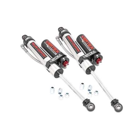Rough Country 6" Rear Vertex Adjustable Shocks for 20-22 Jeep Gladiator - 699026 Fits select: 2021 JEEP GLADIATOR RUBICON, 2023 JEEP GLADIATOR SPORT