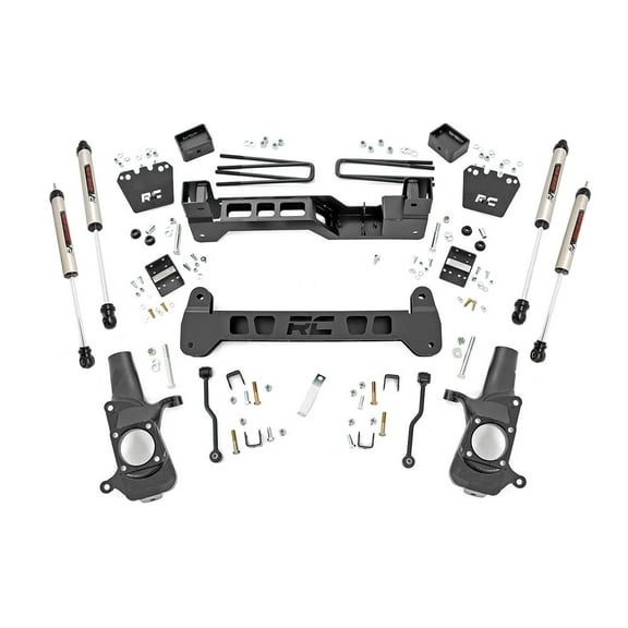 Rough Country 6" V2 Lift Kit for 01-10 Chevy Silverado GMC Sierra HD 2WD - 22070 Fits select: 2001-2010 CHEVROLET SILVERADO